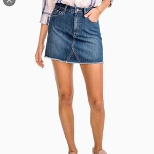 Southern Tide Denim Skirt 32